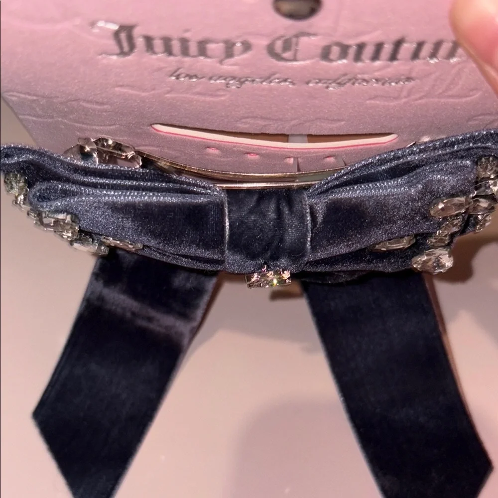 Juicy Couture Black Bow Hair Accessory - Picture 4 of 4